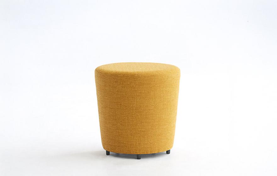 リラックススペース向け丸スツール